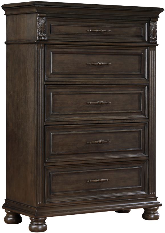 New Classic® Home Furnishings Balboa Walnut Lift Top Chest-0