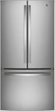 GE® 33" 24.7 Cu. Ft. Fingerprint Resistant Stainless Steel French Door Refrigerator-0