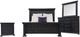Vintage Furniture Castle 4-Piece Queen Panel Bedroom Set-0