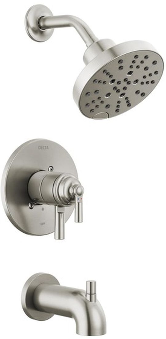 Delta Saylor® Monitor® 17 Series Stainless Tub & Shower Trim-0