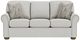 Flexsteel® Preston Silver Glacier Queen Sleeper Sofa-1
