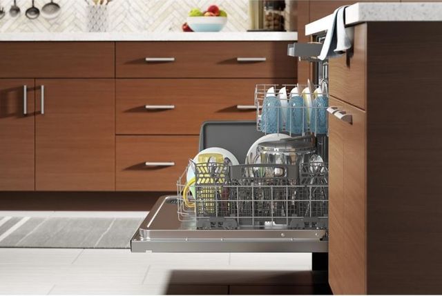 Whirlpool® 24" Fingerprint Resistant Stainless Steel Top Control Built In Dishwasher-4