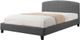 Titus Furniture Grey King Panel Bed-0