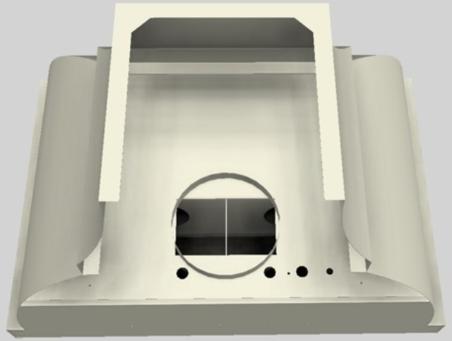 Vent-A-Hood® Designer Series 36" Biscuit Wall Mounted Range Hood-2