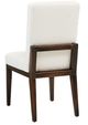 LM Co Home By Vaughan-Bassett Crafted Cherry by Ben & Erin Napier Dark Cherry/White Upholstered Side Chair-3