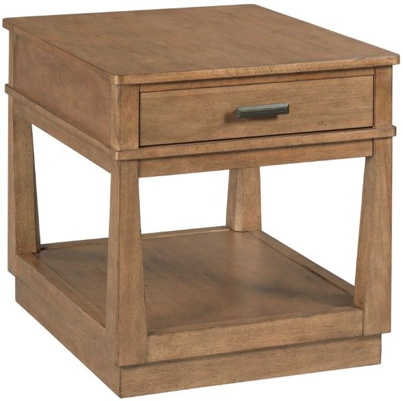 Hammary® Clifton Gingersnap Rectangular End Table-0
