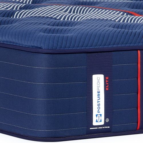 Sealy® Posturepedic® Elite Albany II Wrapped Coil 14" Firm Tight Top Full Mattress-2