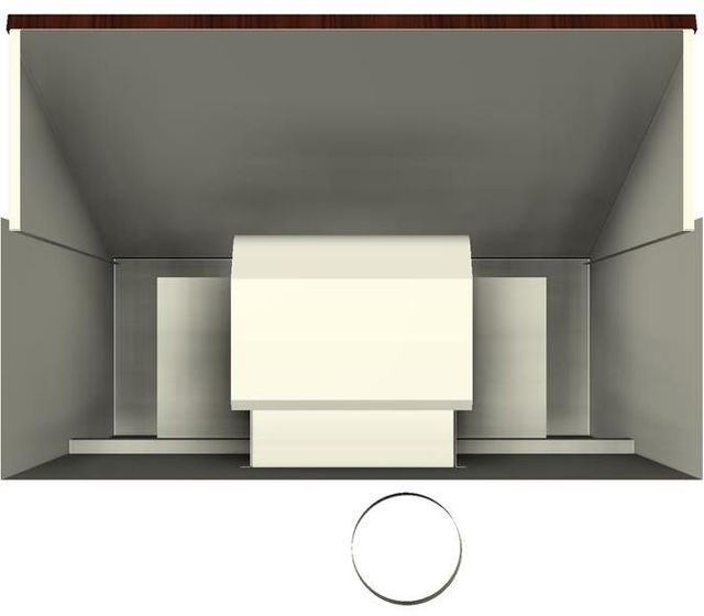 Vent-A-Hood® 30" Biscuit Tilt-Out Wall Mounted Range Hood-3
