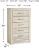 Signature Design by Ashley® Bellaby Whitewash Chest-2