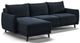Luonto® Furniture Customizable Dolphin Full XL Sleeper Sectional with Reversible Chaise-4