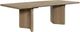 Bernards Linné Angled Double Pedestal Wheat Dining Table-0