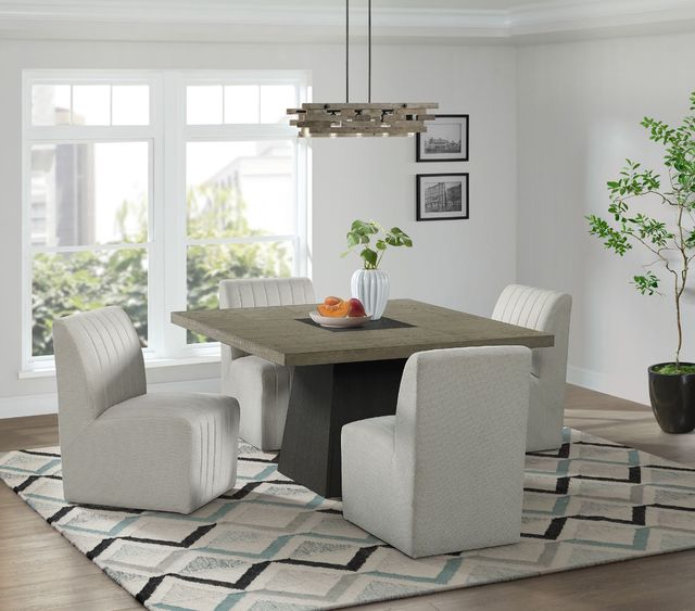 Elements International Jemma Beige Side Chair-4