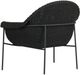 Four Hands Suerte Arashi Ink/ Dark Black Hyacinth Acrylic/Polyethylene Outdoor Chair -4