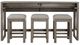 Liberty Furniture Bartlett Field 4-Piece Dusty Taupe Occasional Bar Set-2