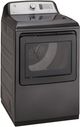 GE® Front Load Gas Dryer-Diamond Gray-1
