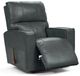 La-Z-Boy® Maddox Slate Leather Manual Rocking Recliner-4