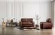 Furniture of America® Marsicano Cognac Loveseat-1