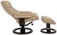 Fjords® Customizable Bergen R Classic Comfort Large Manual Reclining Chair with Footstool-1