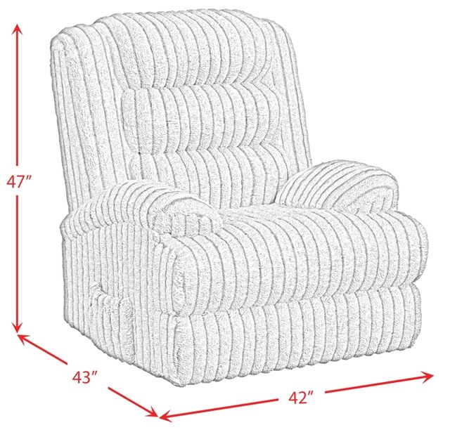 Elements International Artemis Softcat Silver Power Lift Chair-2