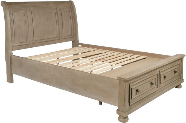 New Classic® Home Furnishings Allegra Pewter California King Sleigh Bed-4