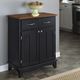 homestyles® Buffet Of Buffets Black/Cottage Oak Server-1