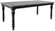 Jofran Inc. Madison County 6-Piece Vintage Black Dining Set-2