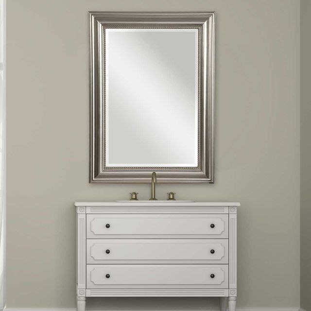 Uttermost® Stuart Silver Leaf Mirror-2