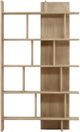 Dovetail Furniture Lazarus Light Natural Bookcase-1
