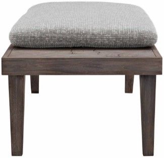 Bernhardt Madura Gray/Smoked Truffle Outdoor Bench-2