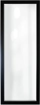 Stylecraft Matte Black Beveled Framed Wall Mirror-0