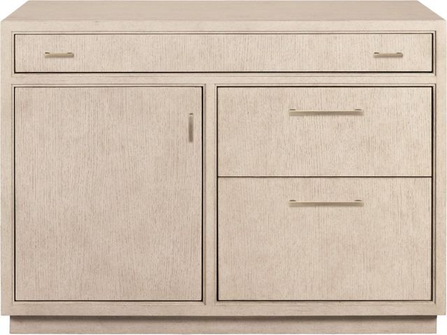 Hooker® Furniture Marlowe Polished Limestone Workstation-4