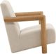 Dovetail Furniture Gabriette Cream Occasional Chair-2