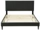 Bernards Chana Black Full Low Profile Bed-2