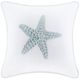 Olliix by Harbor House White Maya Bay Square Pillow-0