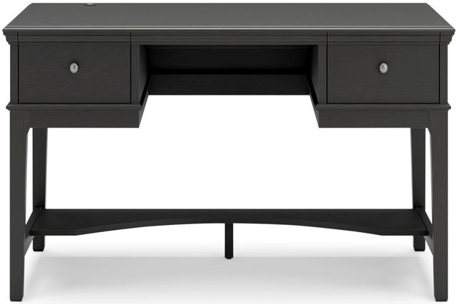 Signature Design by Ashley® Beckincreek Vintage Black Office Storage Leg Desk-1