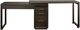Riverside Furniture Prelude Umber Swivel Lift-Top L-Desk-1