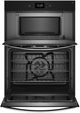Whirlpool® 27" Fingerprint Resistant Stainless Steel Oven/Micro Combo Electric Wall Oven-1