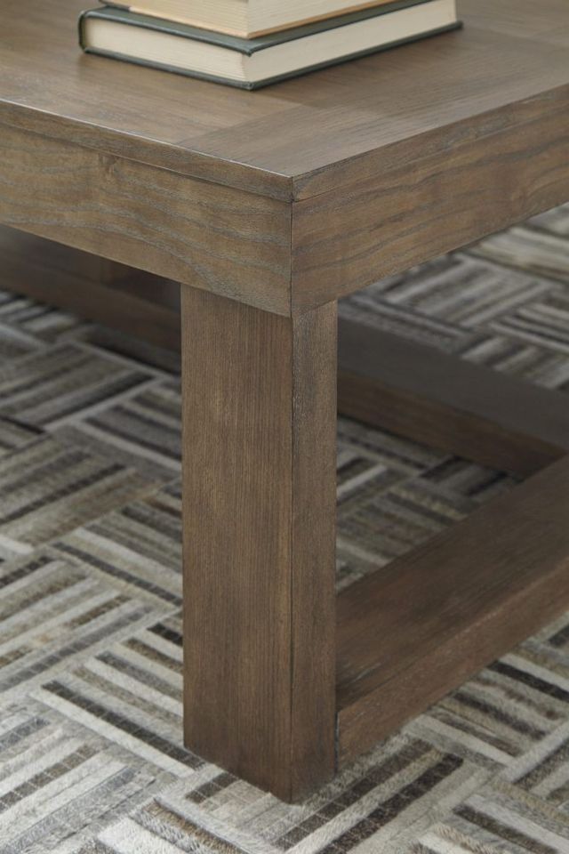 Signature Design by Ashley® Cariton Gray Rectangular Cocktail Table-4