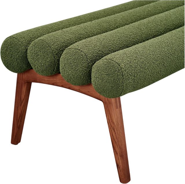 Moe's Home Collection Arlo Dark Green Bench-3