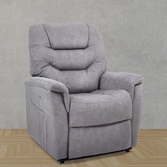 UltraComfort™ Marbella Fog Medium Power Lift Recliner -2