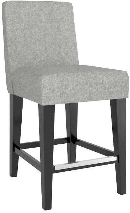Canadel® Gourmet Peppercorn Washed Upholstered Fixed Stool-0