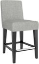 Canadel® Gourmet Peppercorn Washed Upholstered Fixed Stool-0