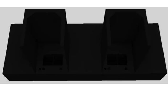 Vent-A-Hood® 60" Black Contemporary Wall Mounted Range Hood-2