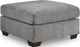 Signature Design by Ashley® Marleton Gray Oversized Accent Ottoman-0