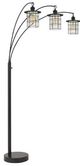 Cal® Lighting & Accessories Dark Bronze Floor Lamp-0