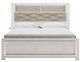 Signature Design by Ashley® Altyra White Queen Upholstered Bookcase Bed-2