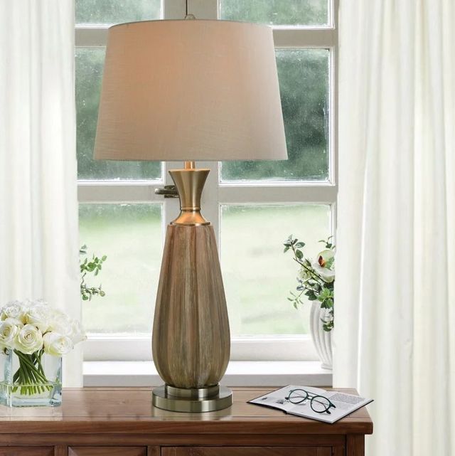 Stylecraft Roanoke Brown Table Lamp-3