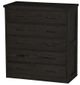 Crate Designs™ Furniture Espresso Dresser with Lacquer Finish Top Only-0