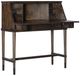 Hooker® Furniture Commerce and Market Secretariat Dark Natural Secretary Desk-4
