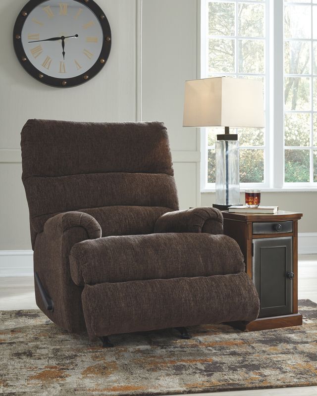 Signature Design by Ashley® Man Fort Earth Rocker Recliner-3